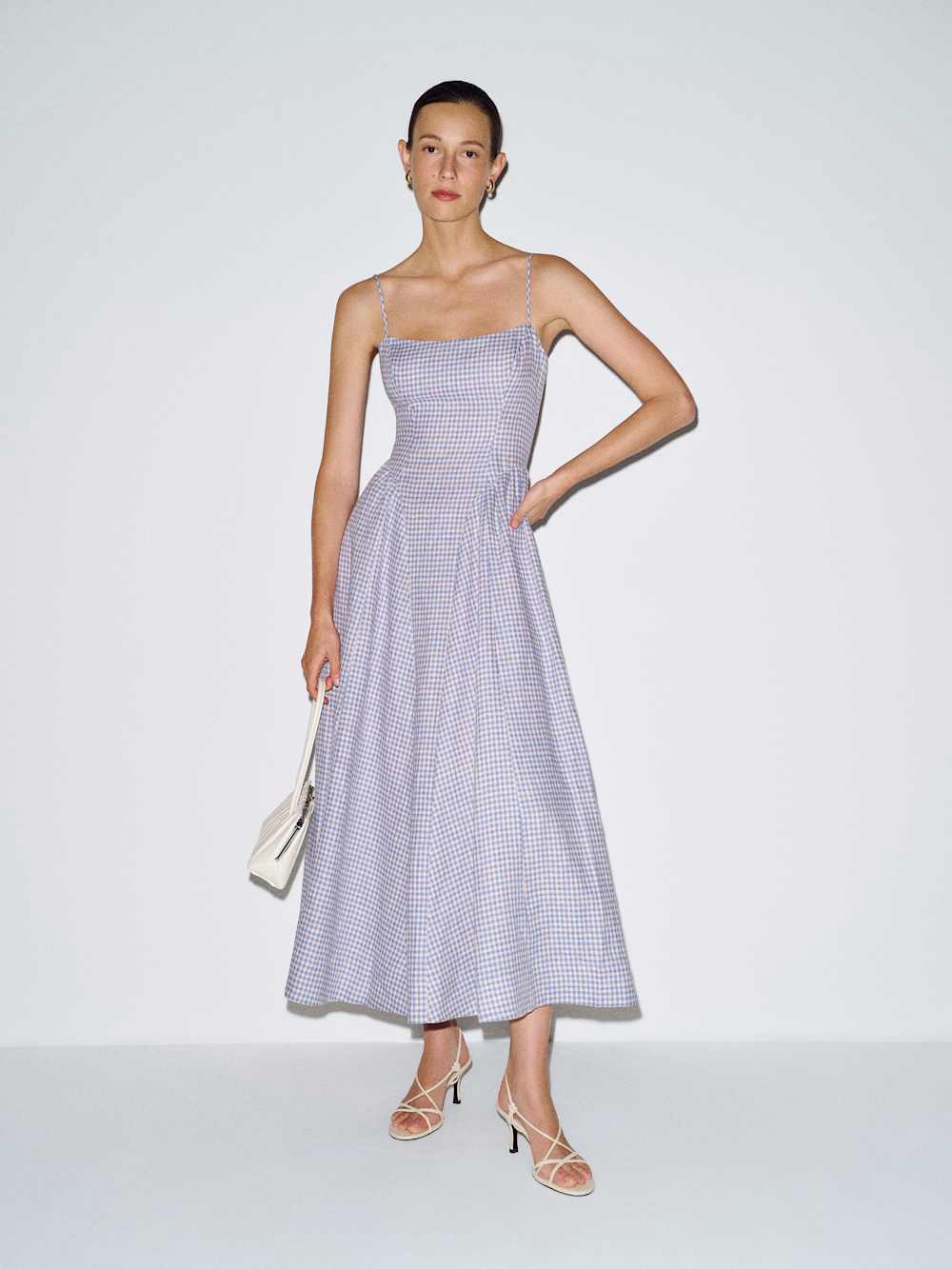 Reformation Neri Linen Dress Ivory - Size 0